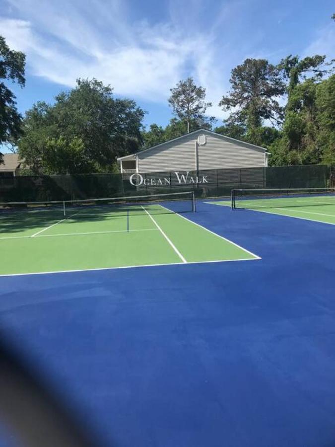 W2 Ocean Walk Resort Upstairs 2 Bed King And Two Twins Next To Back Pool St. Simons Island Ngoại thất bức ảnh